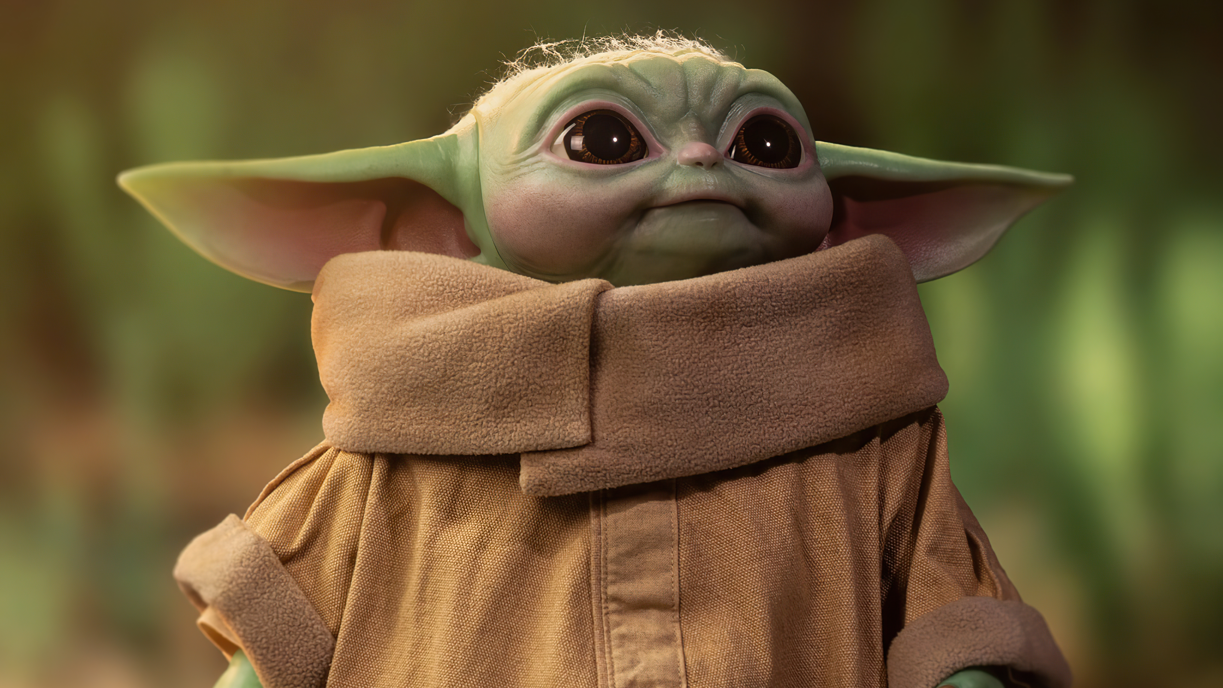 Baby Yoda Cartoon Wallpapers