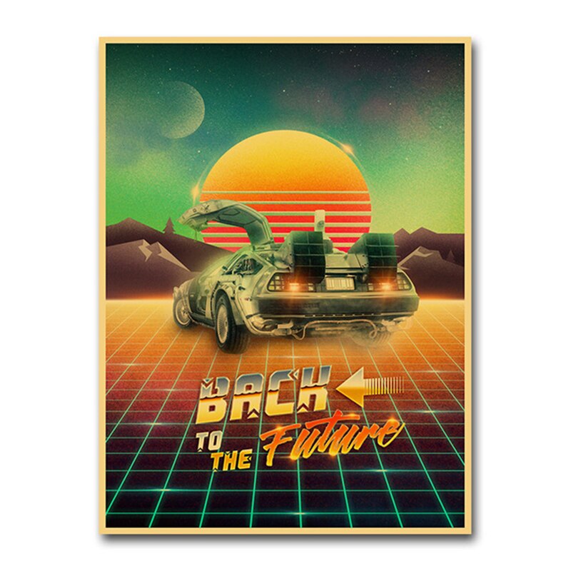 Back To The Future Retro Wallpapers