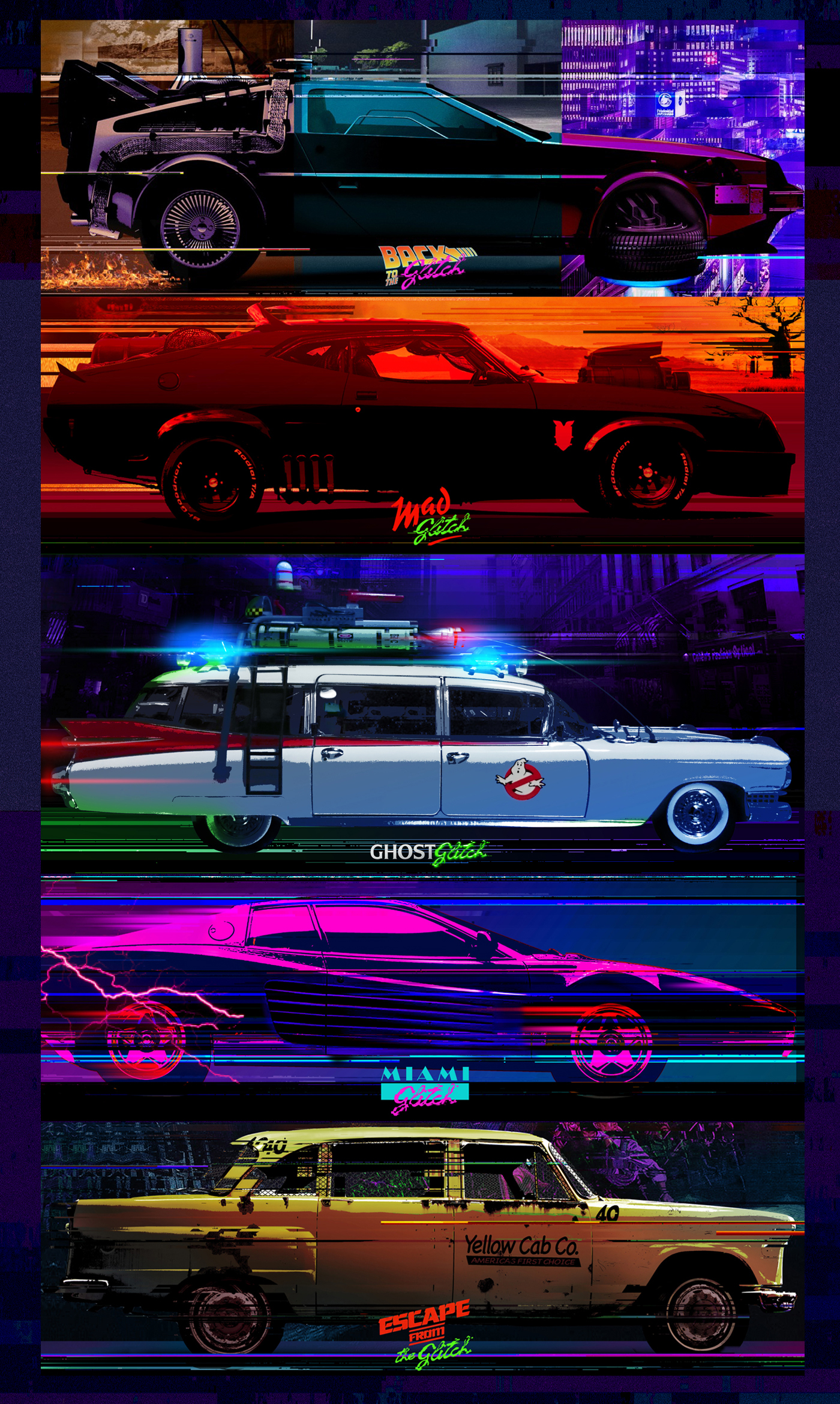 Back To The Future Retro Wallpapers