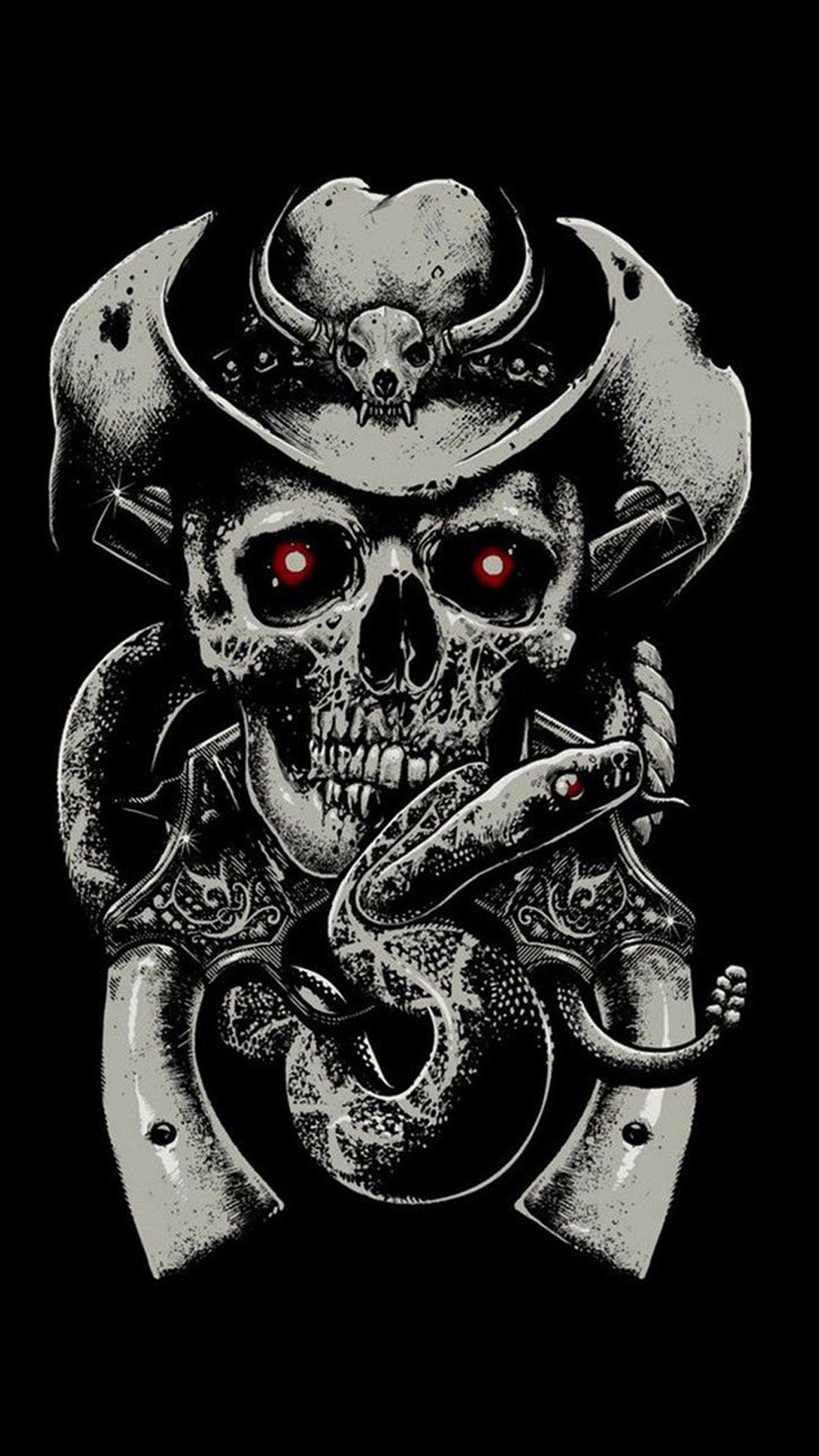 Badass Skull Wallpapers