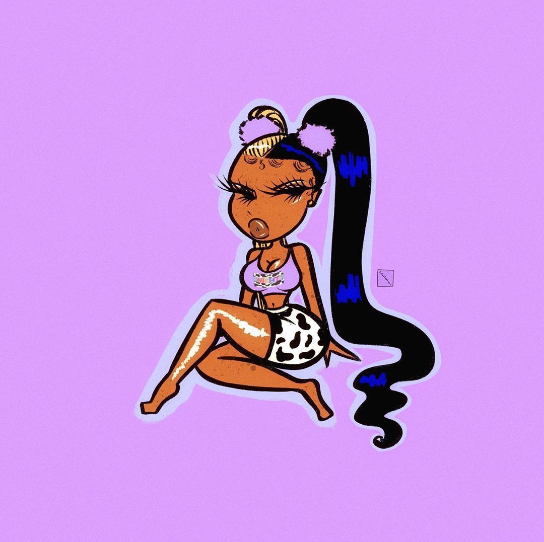 Baddie Cartoon Wallpapers