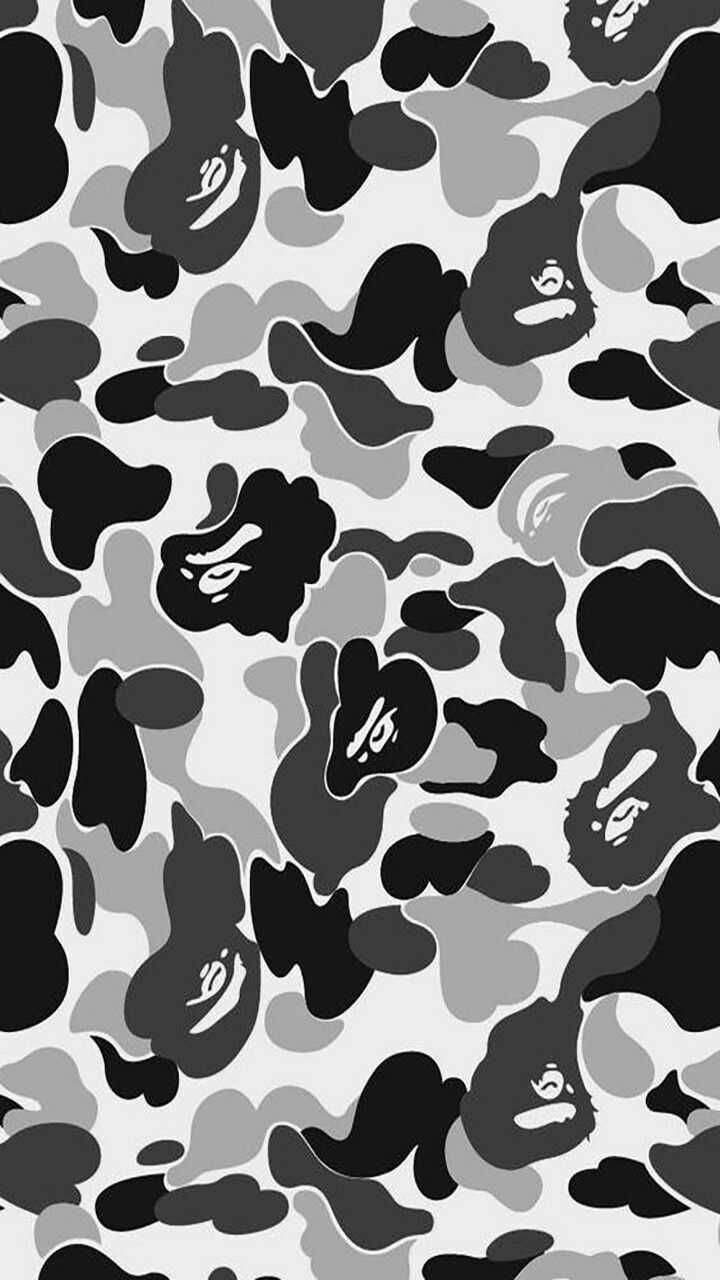 Bape Camo Black Wallpapers