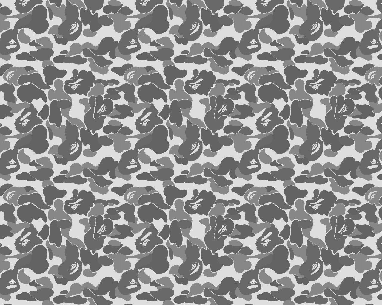 Bape Camo Black Wallpapers