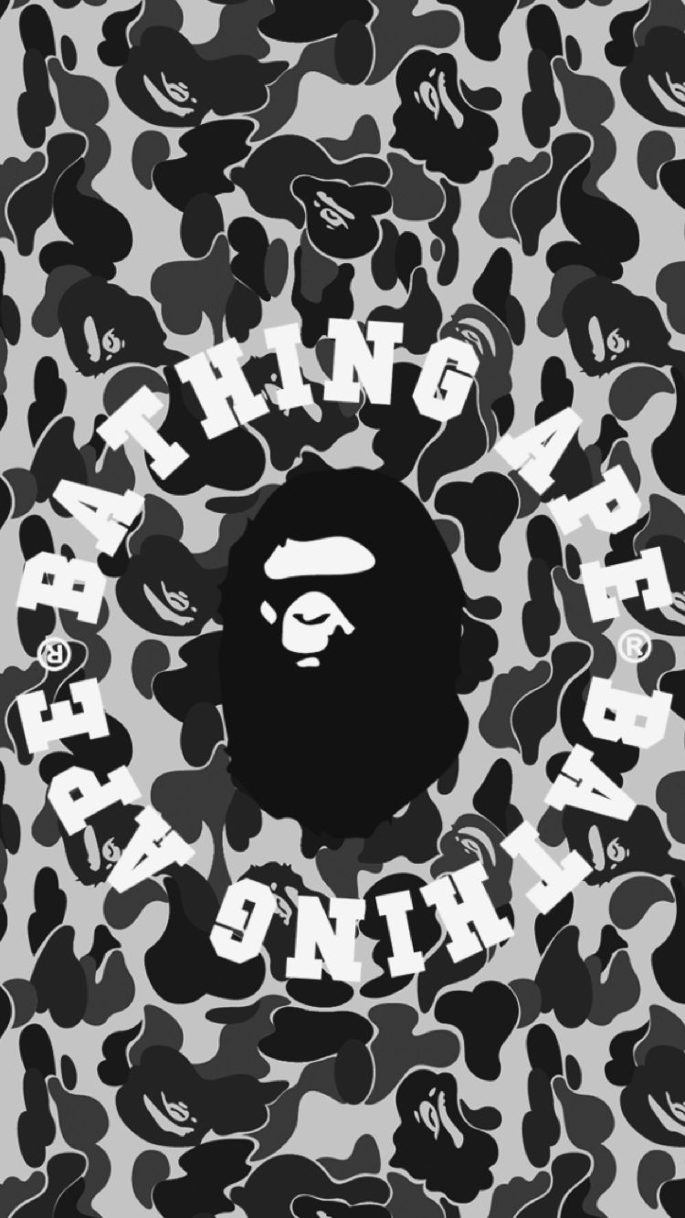 Bape Camo Black Wallpapers