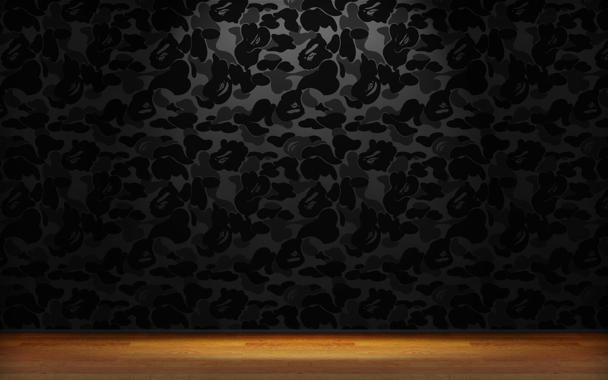 Bape Camo Black Wallpapers