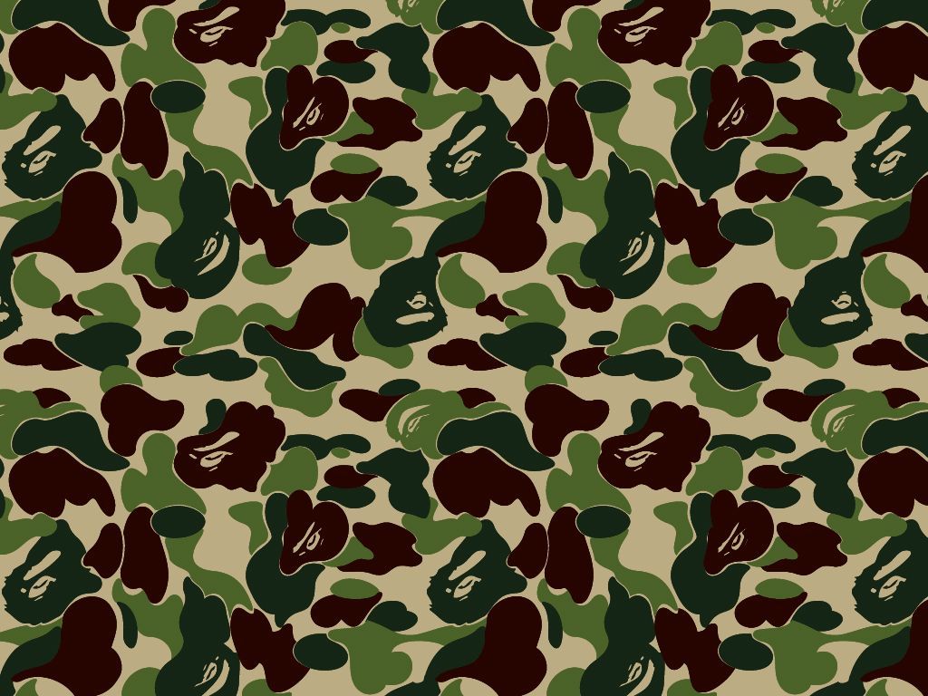 Bape Camo Black Wallpapers