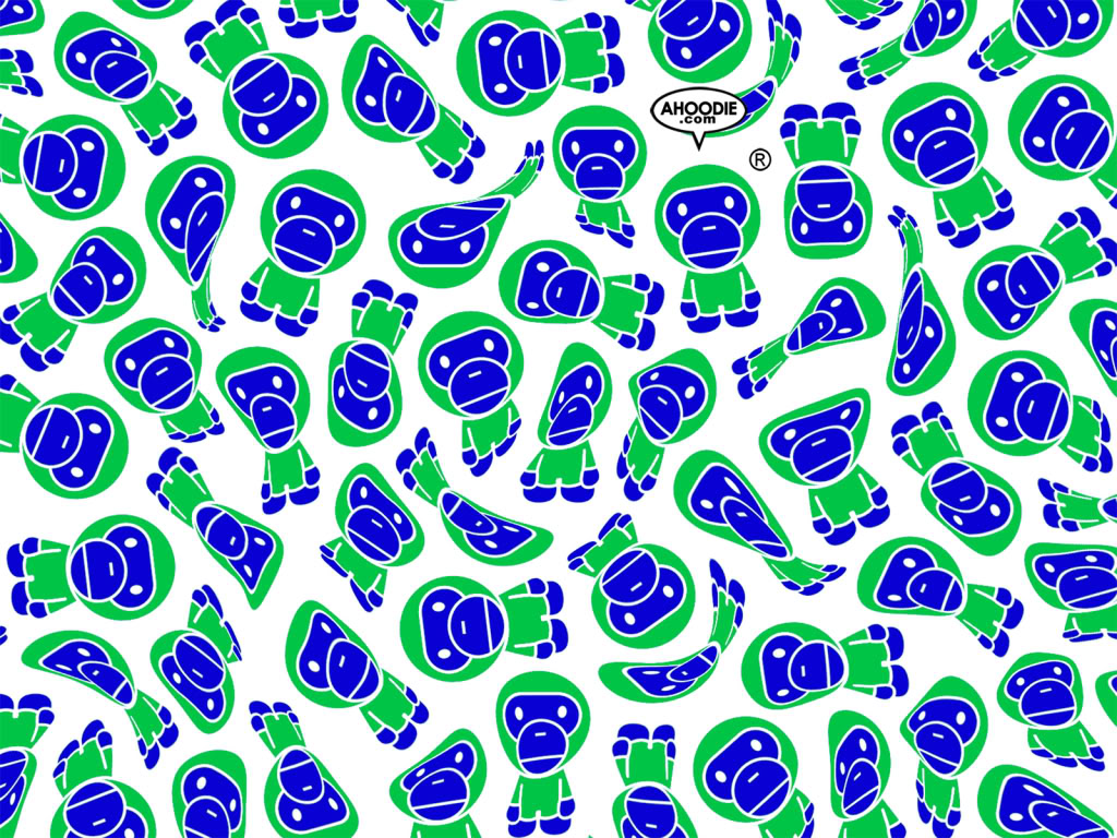 Bape Green Camo Wallpapers