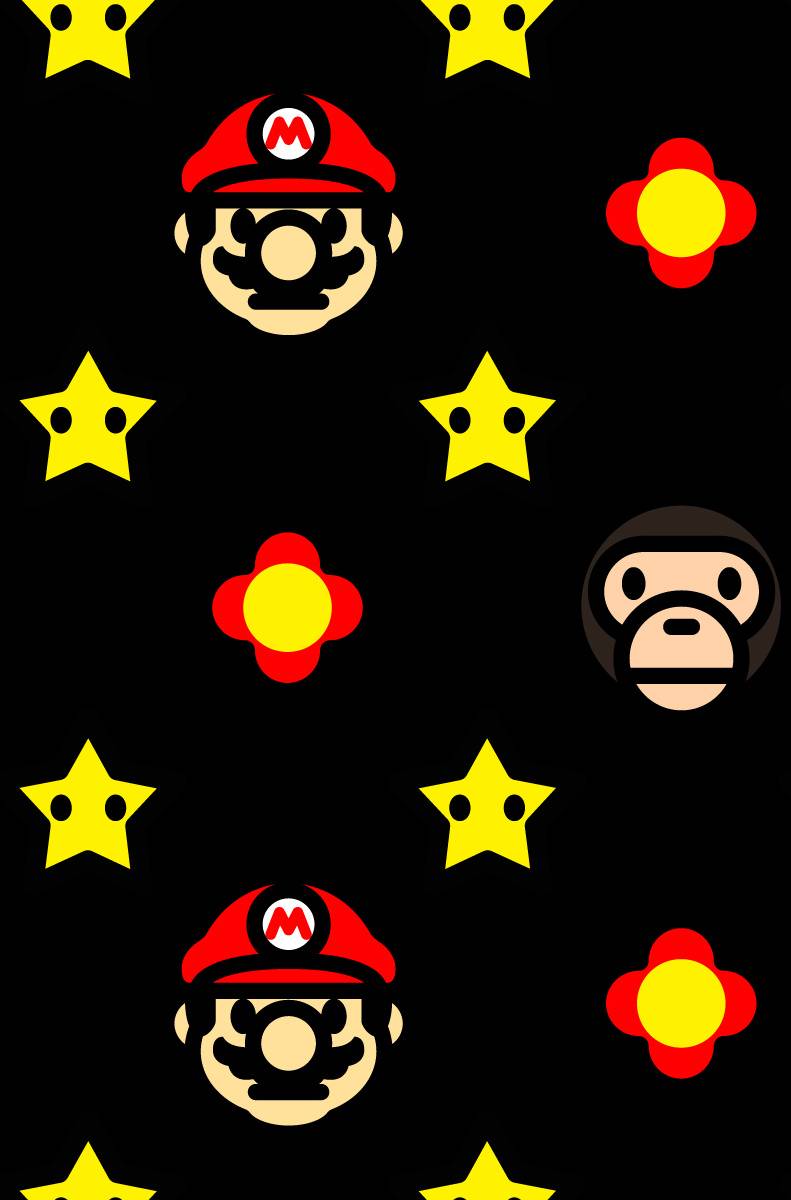 Bape Mario Wallpapers