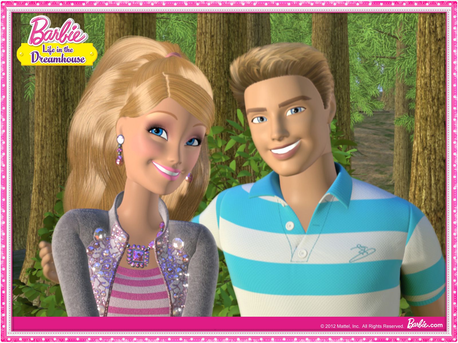 Barbie And Ken Cartoon Wallpapers