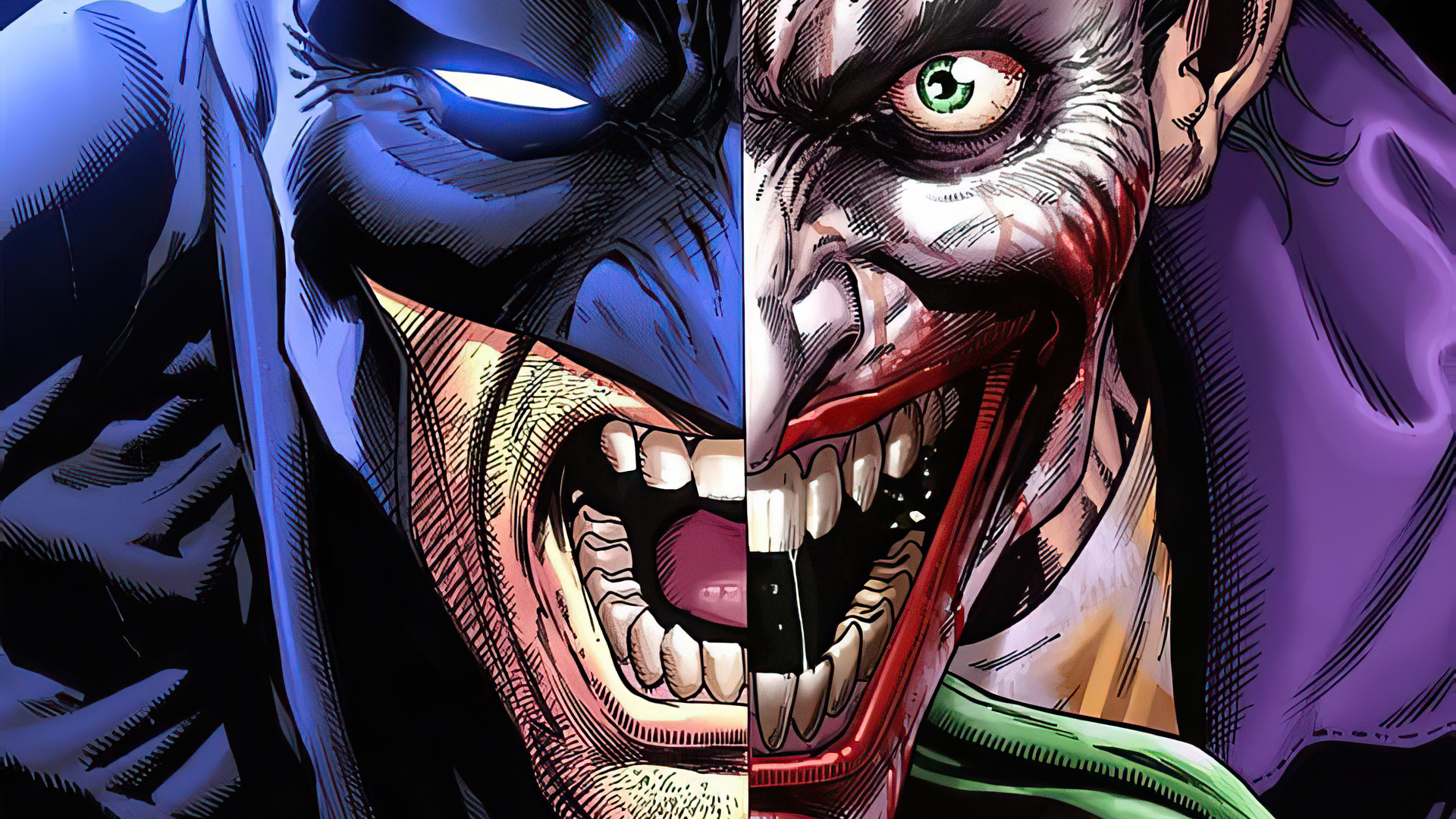 Batman And Joker 1920X1080 Wallpapers