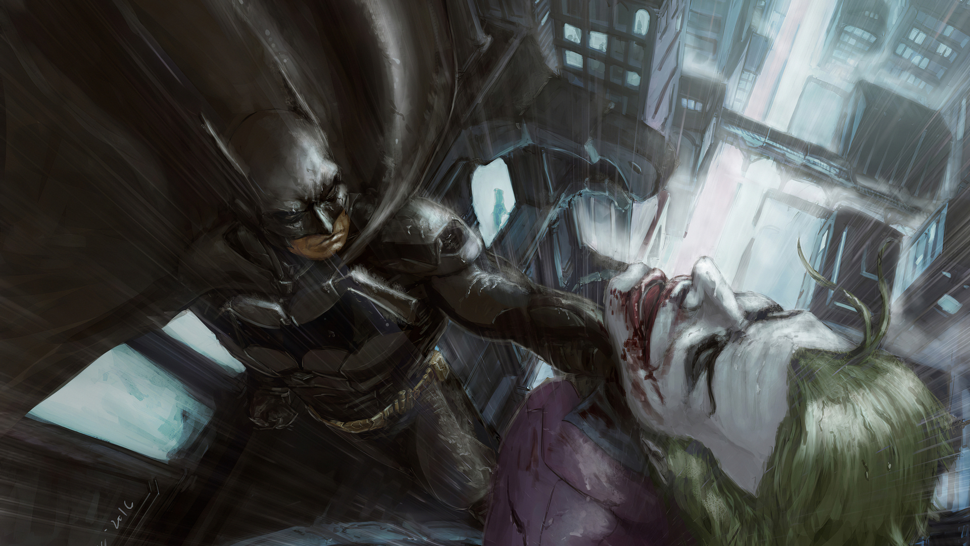 Batman And Joker 1920X1080 Wallpapers