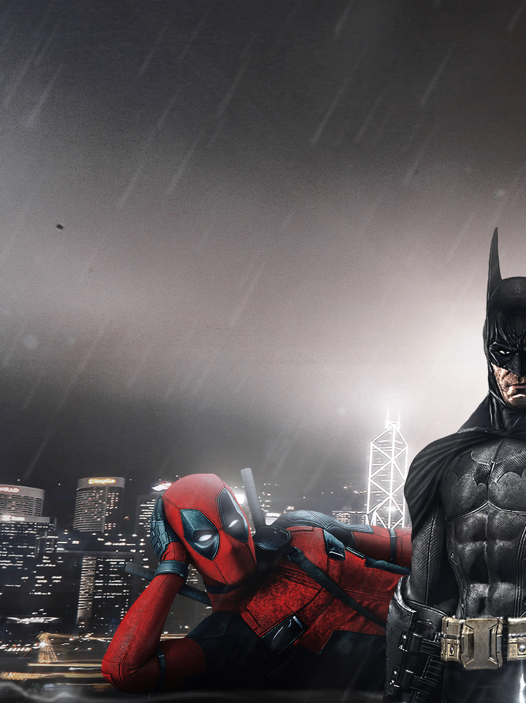 Batman Deadpool Wallpapers