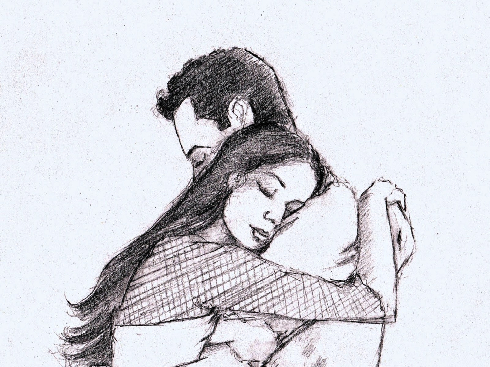 Beautiful Love Drawings Wallpapers