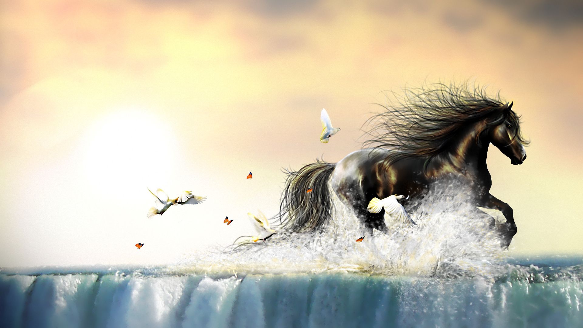 Beautiful Mystical Horse Wallpapers