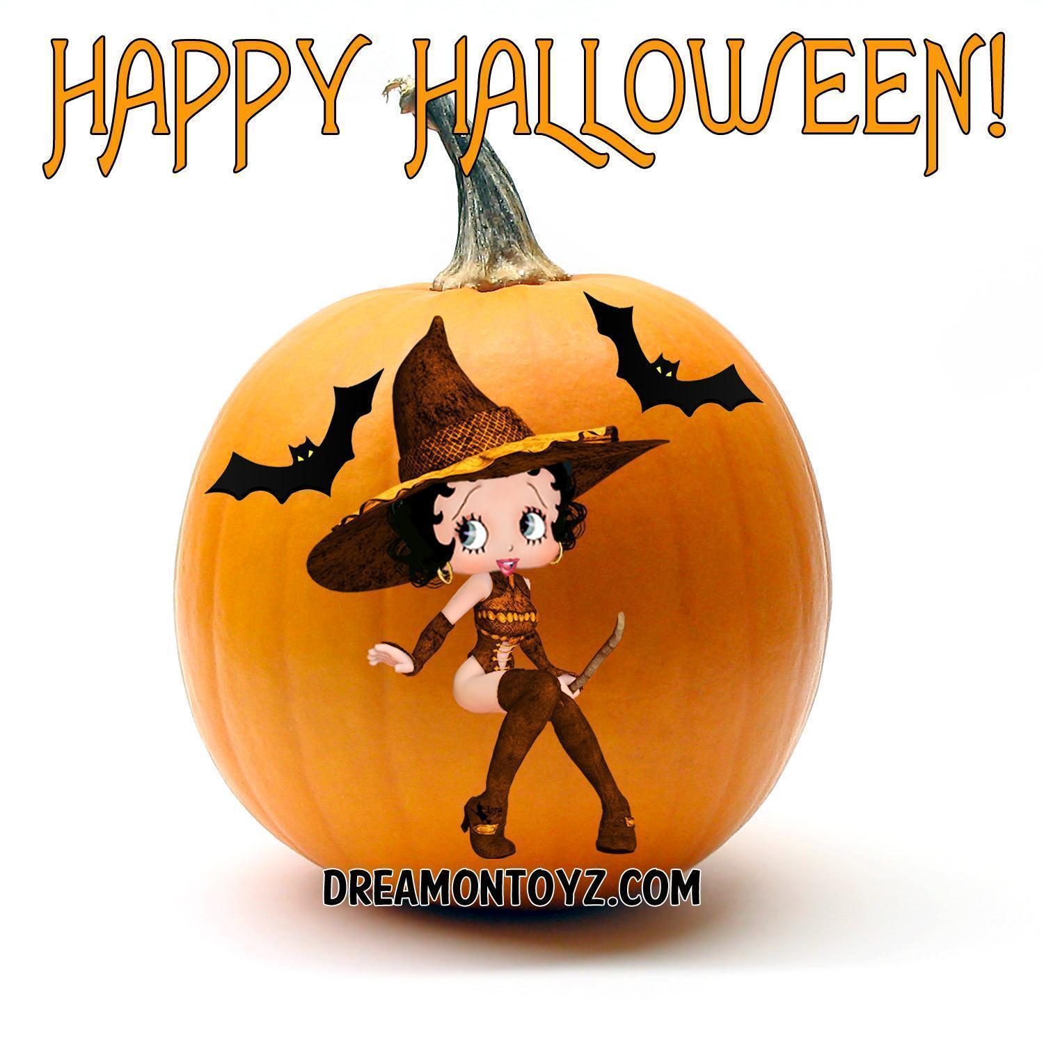 Betty Boop Halloween Wallpapers