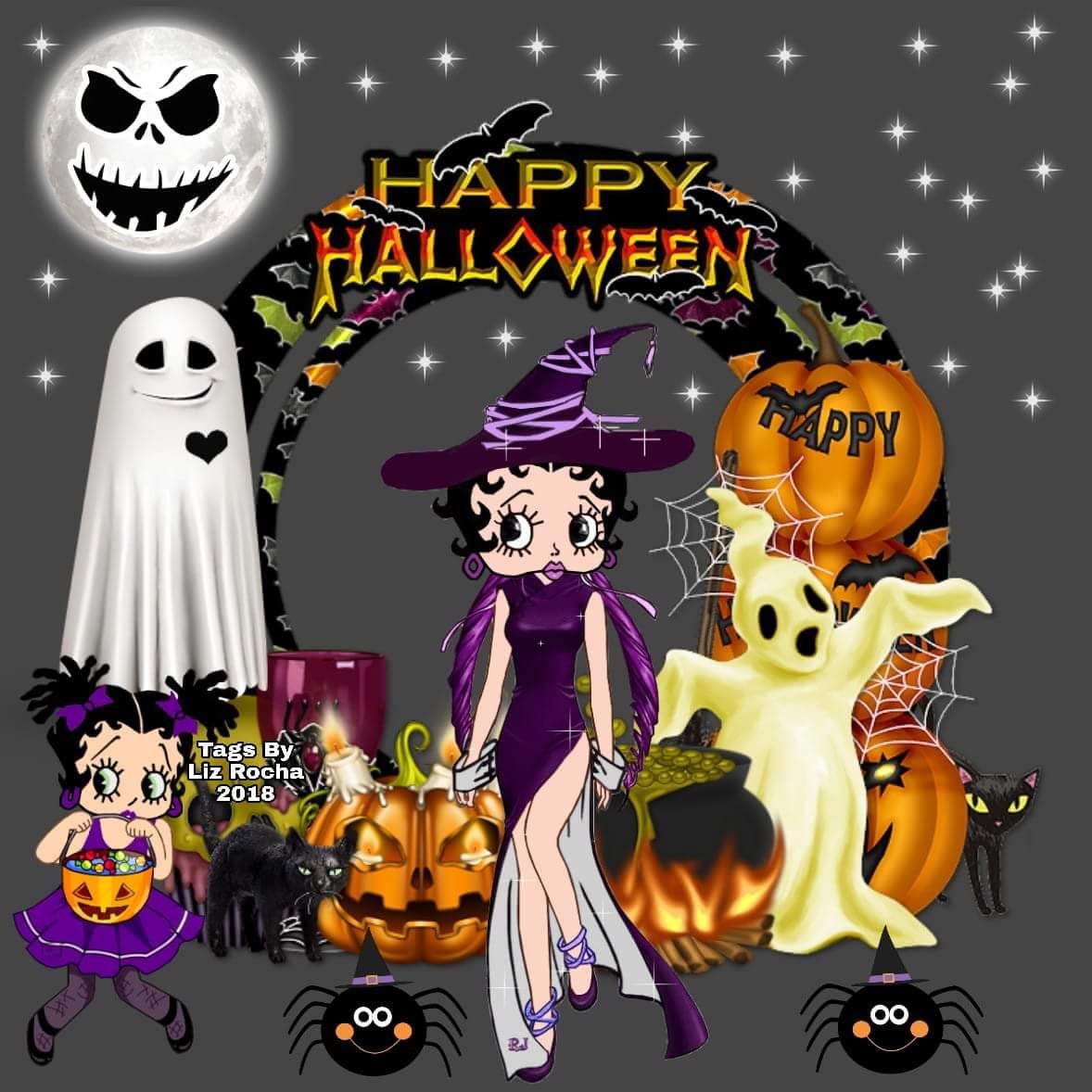 Betty Boop Halloween Wallpapers