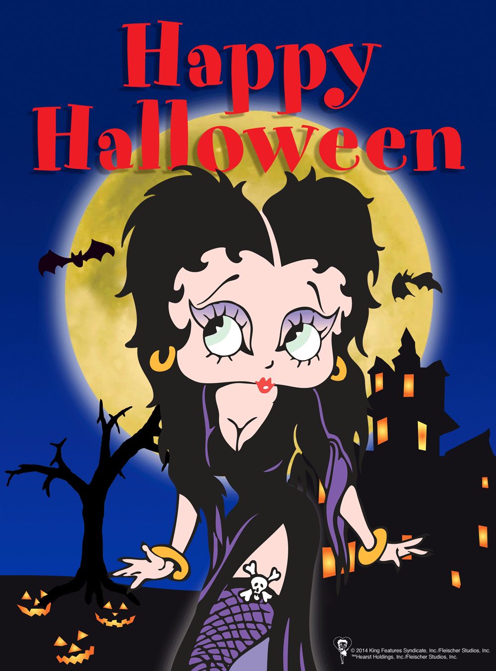 Betty Boop Halloween Wallpapers