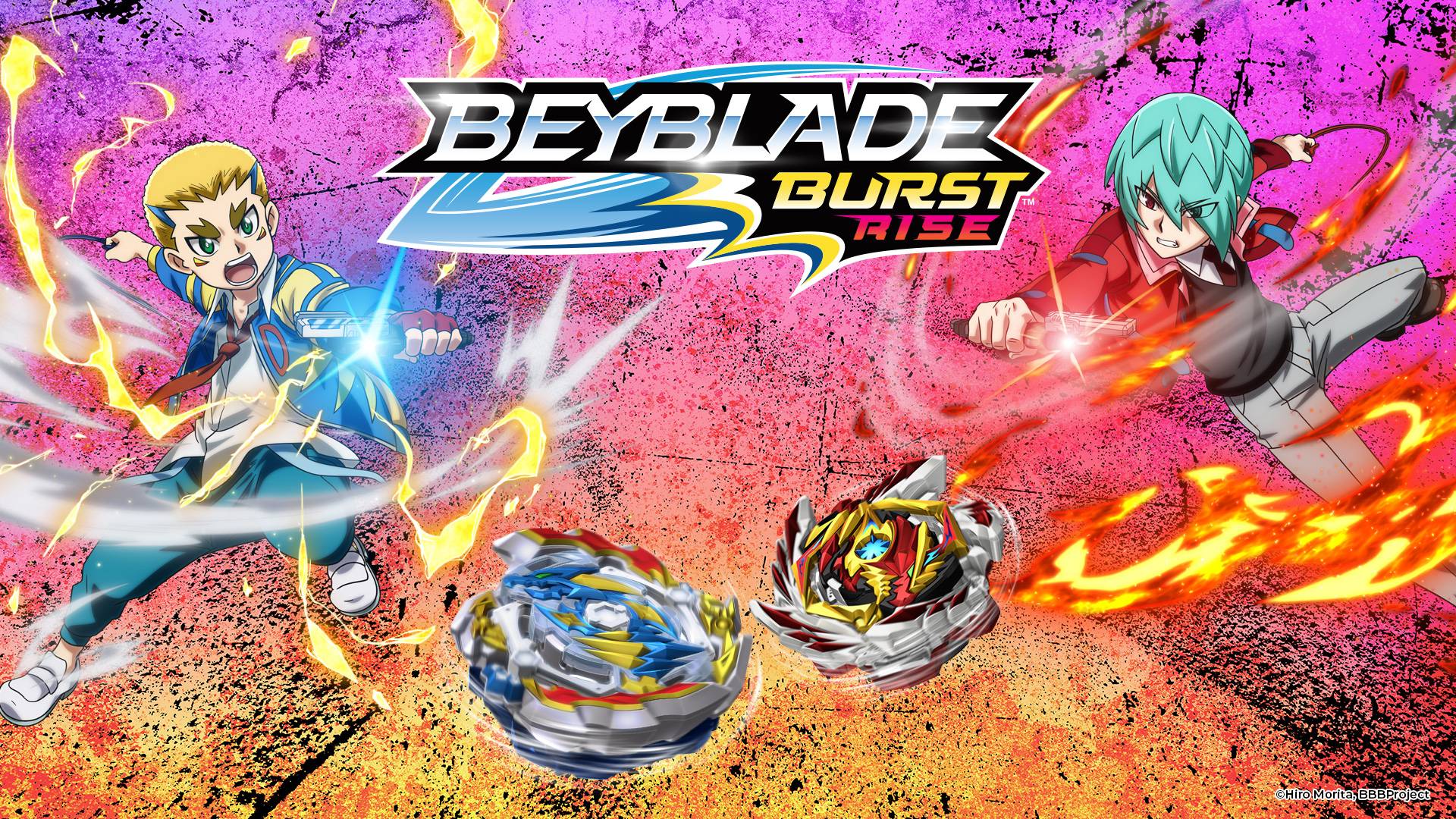 Beyblade Burst Rise Wallpapers