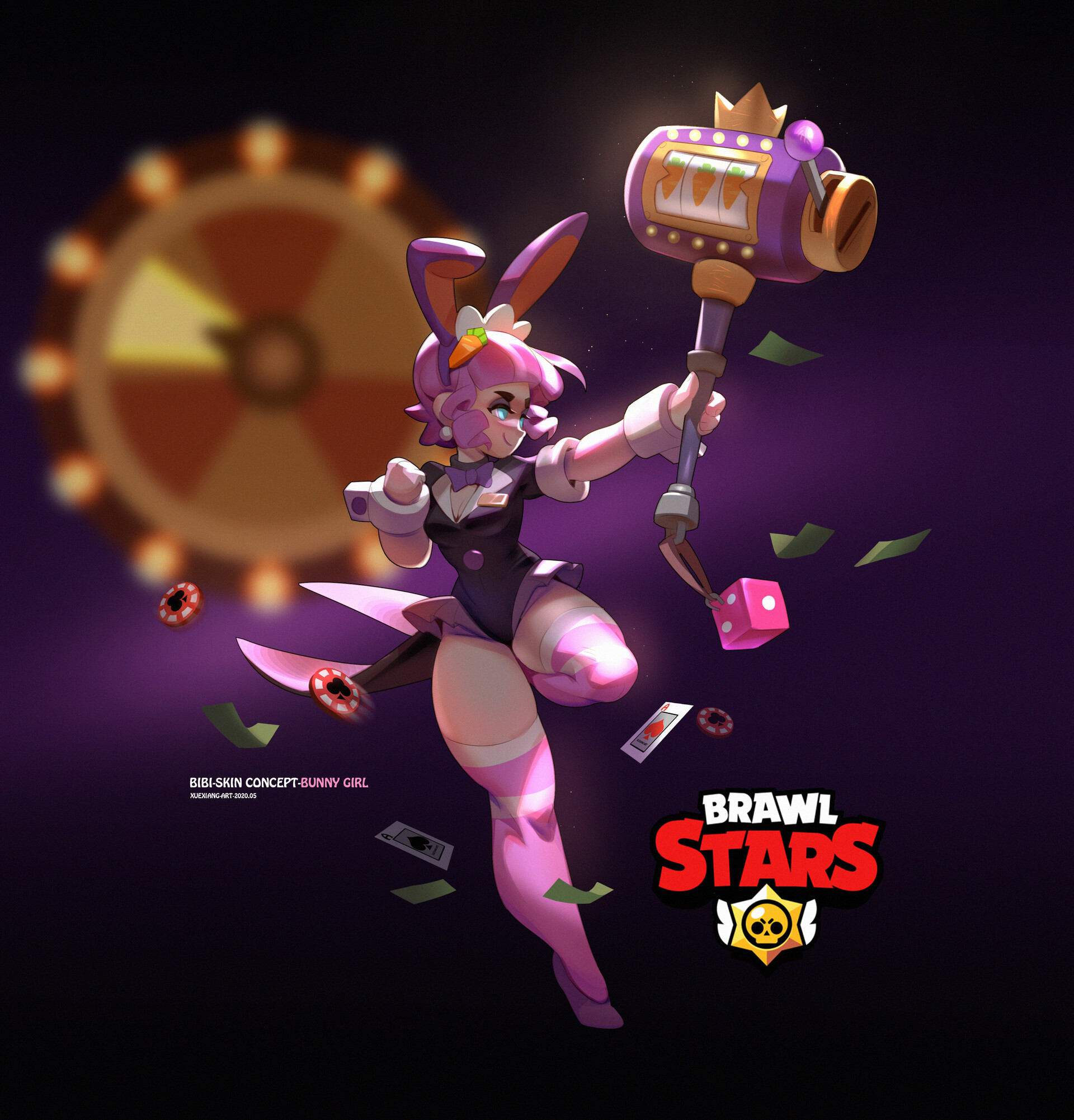 Bibi Brawl Stars Fanart Wallpapers