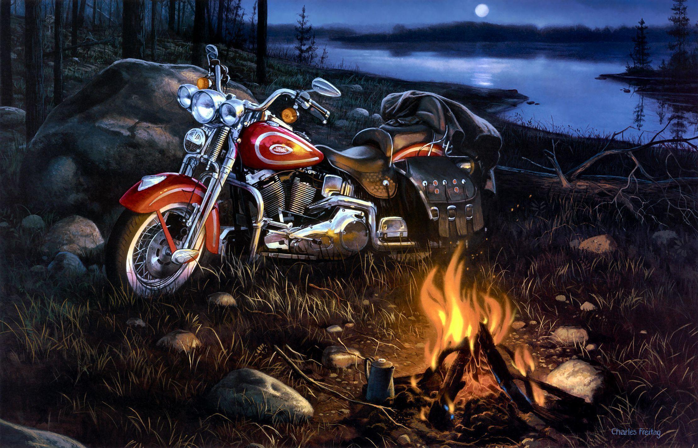 Biker Art Wallpapers