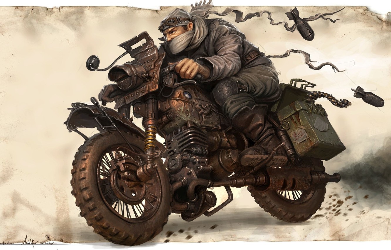 Biker Art Wallpapers