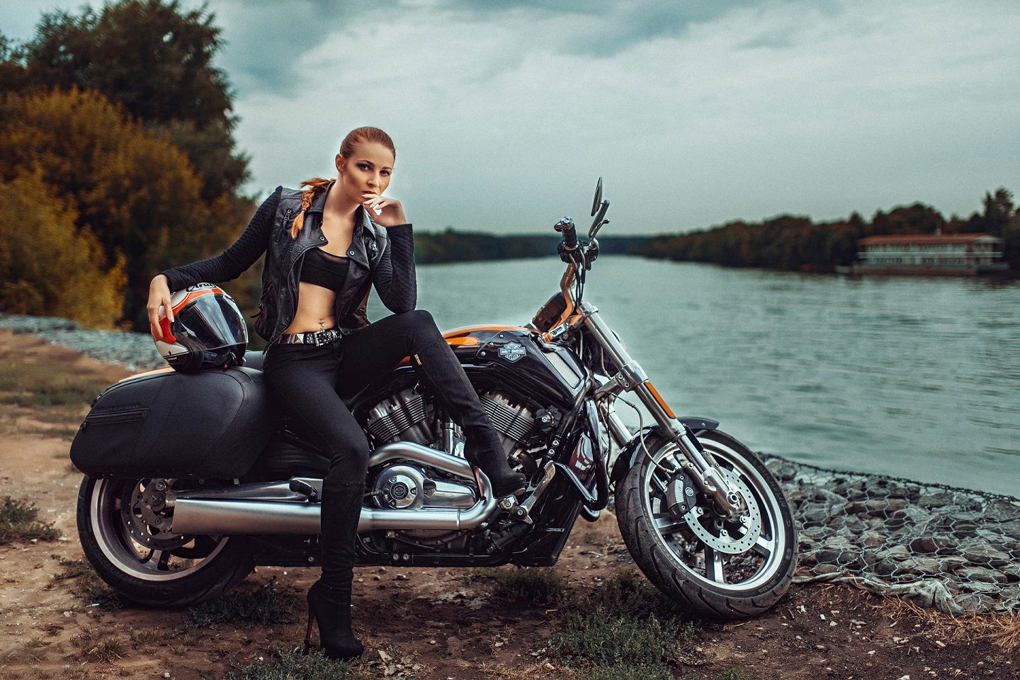 Biker Chick Wallpapers