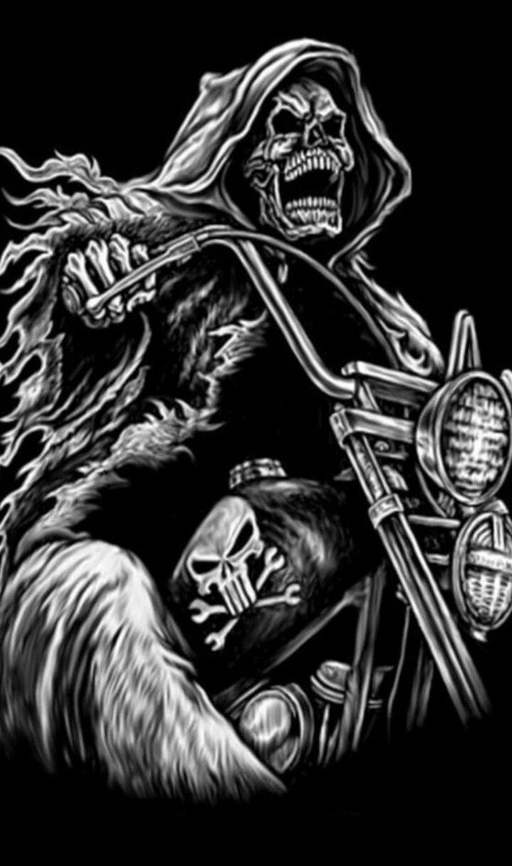 Biker Skull Wallpapers