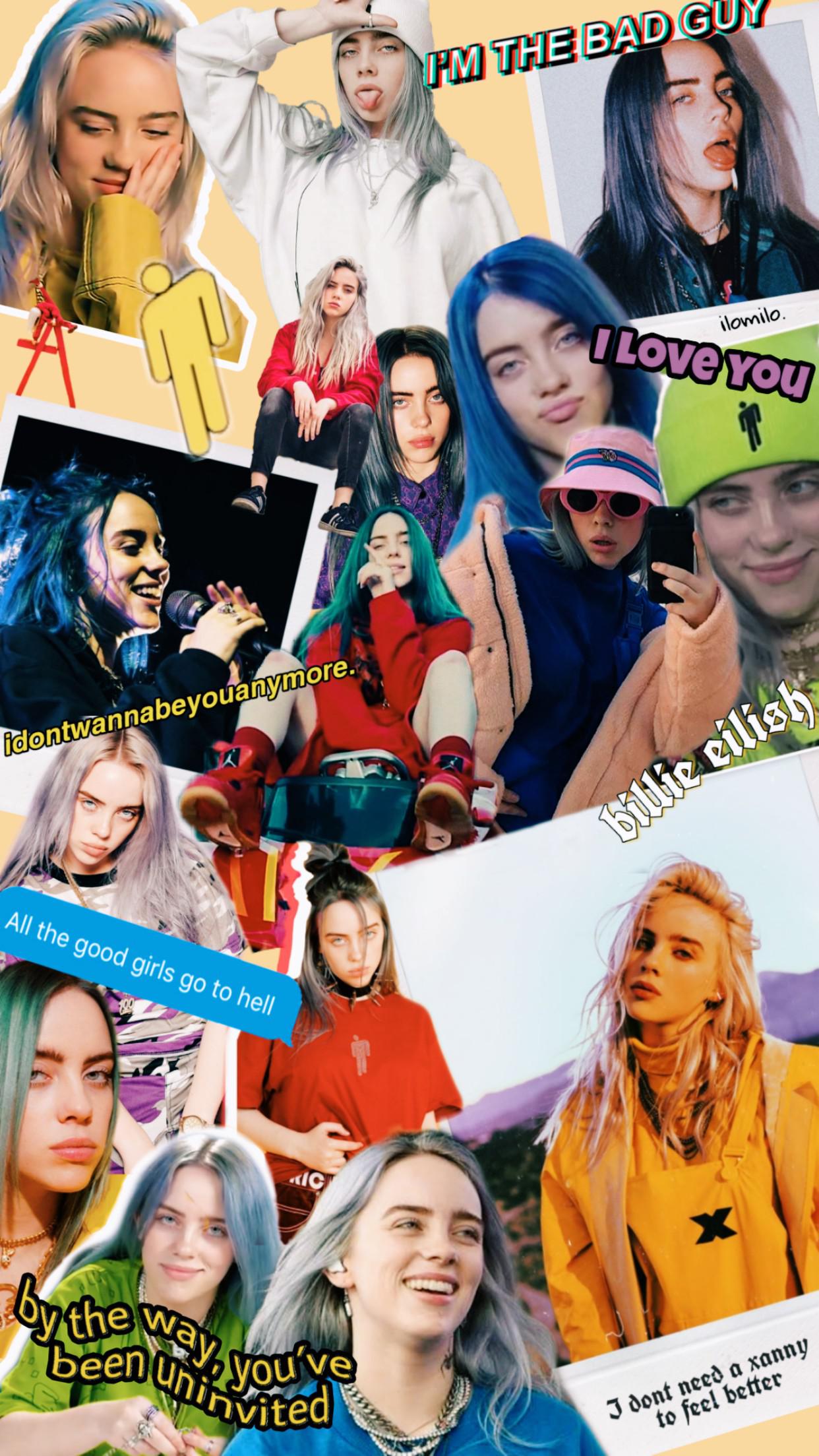 Billie Eilish Collage Wallpapers