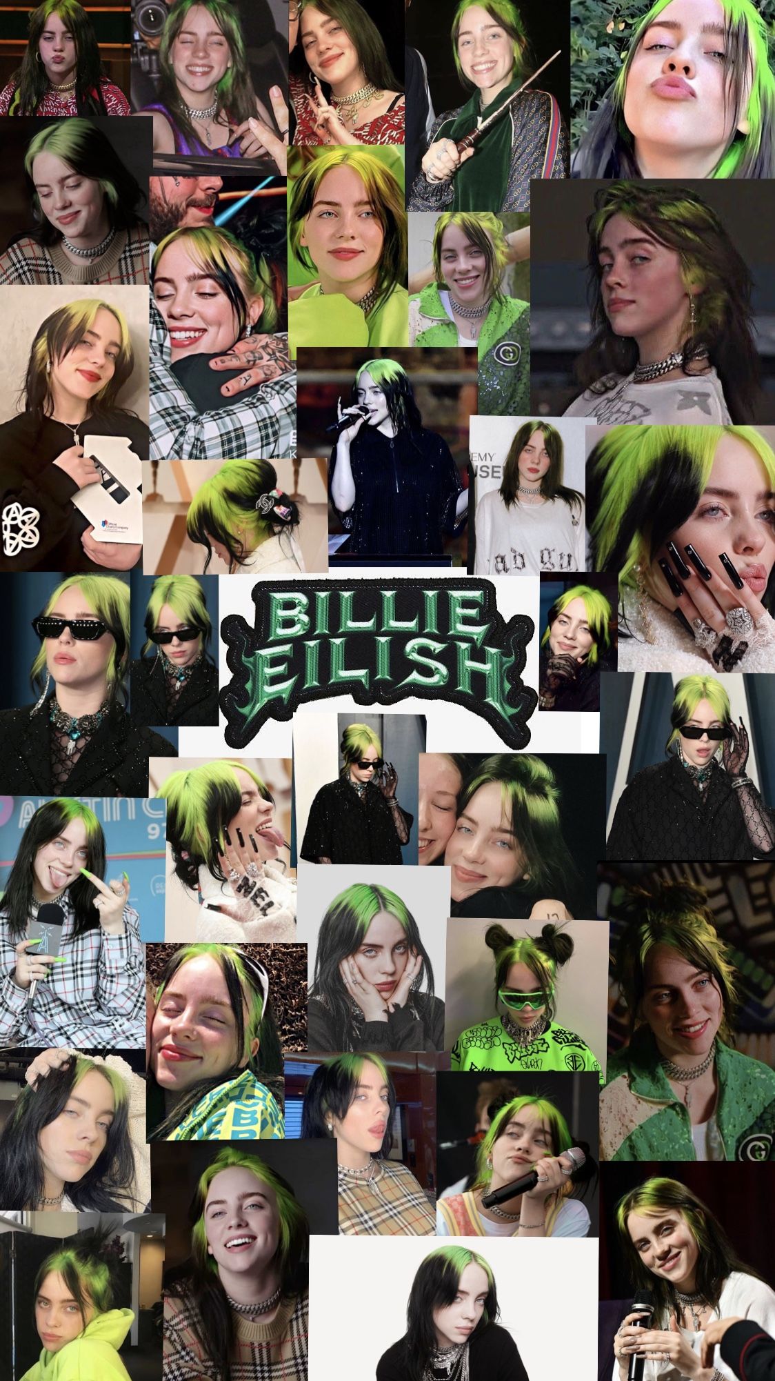 Billie Eilish Collage Wallpapers