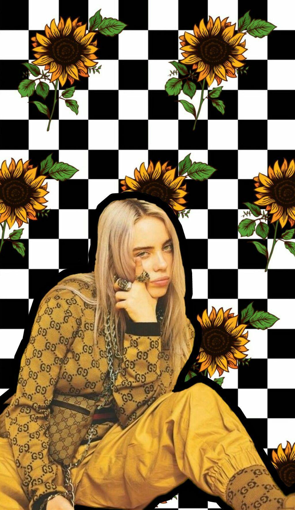 Billie Eilish In Yellow Wallpapers