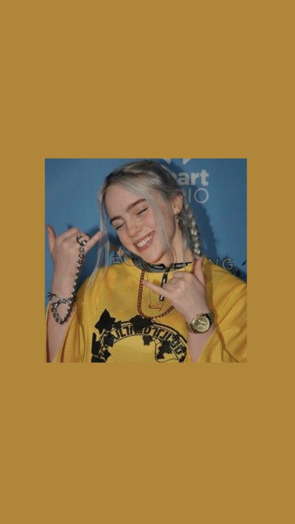 Billie Eilish In Yellow Wallpapers