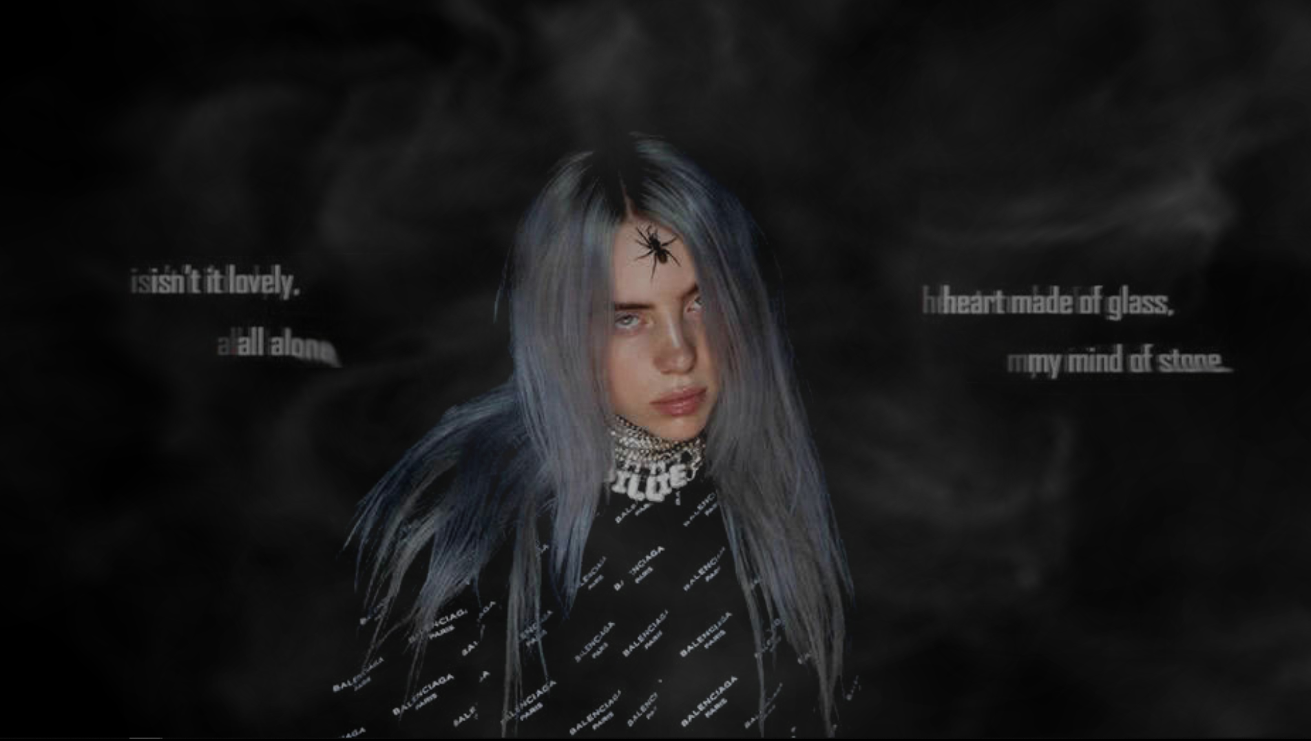 Billie Eilish Lyrics Wallpapers