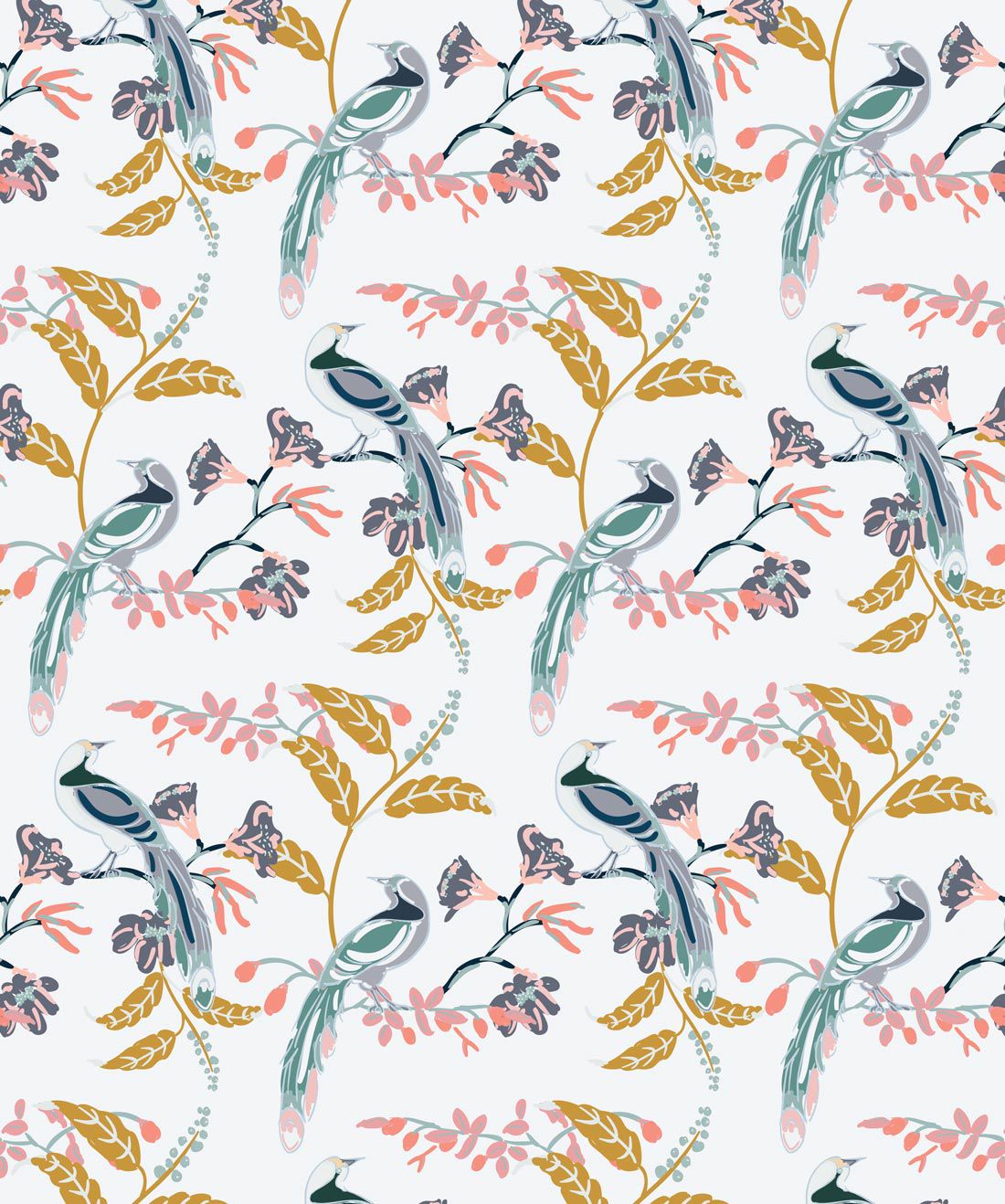 Bird Pattern Wallpapers