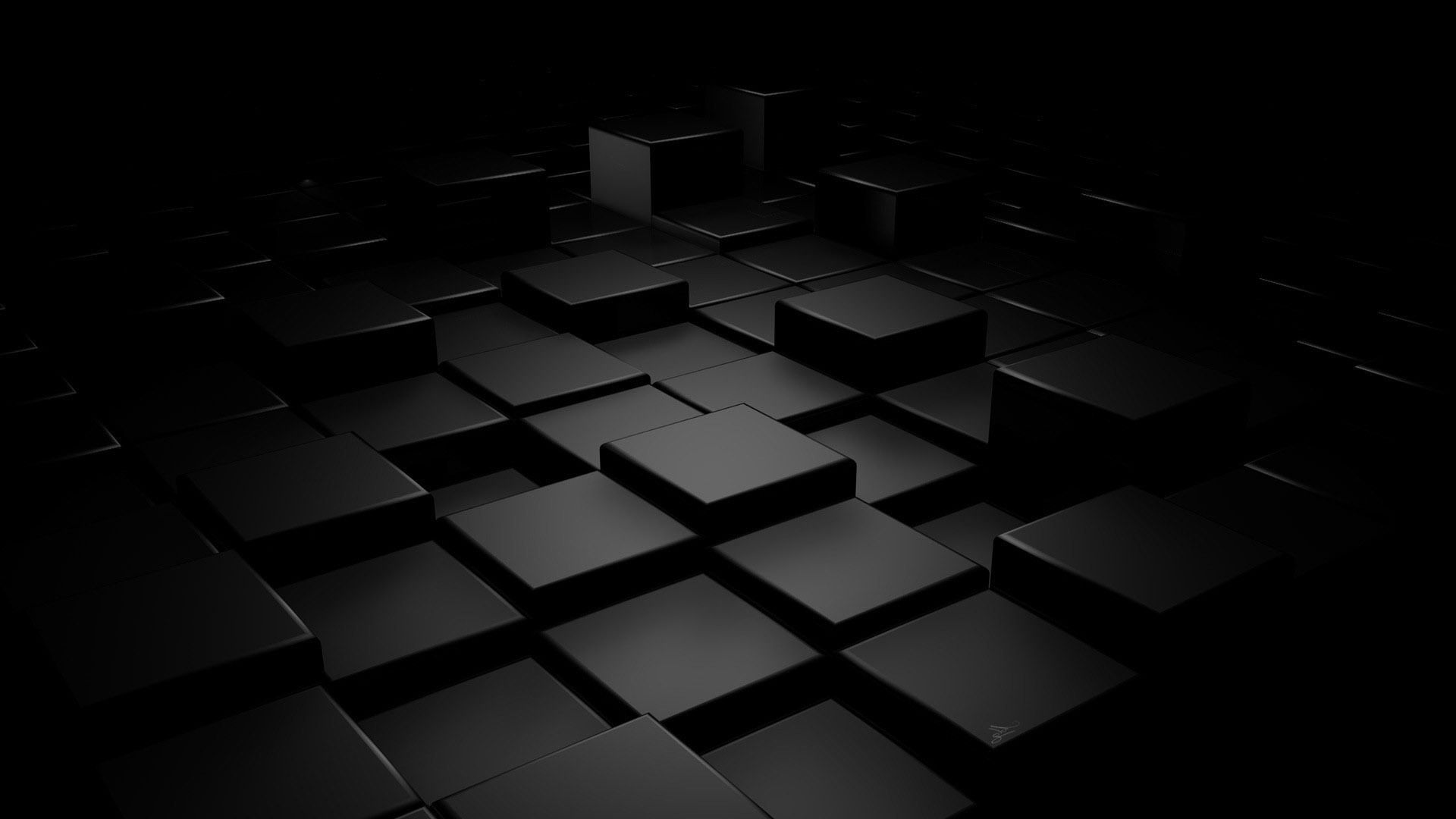 Black Abstract Design Wallpapers