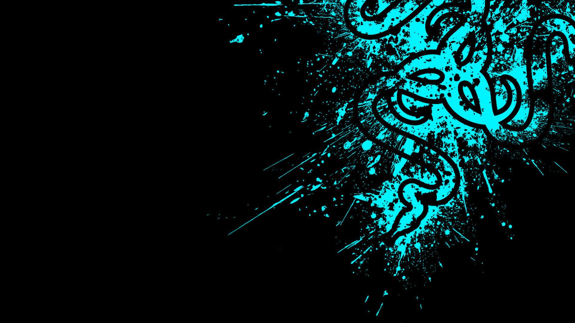 Black And Cyan Wallpapers