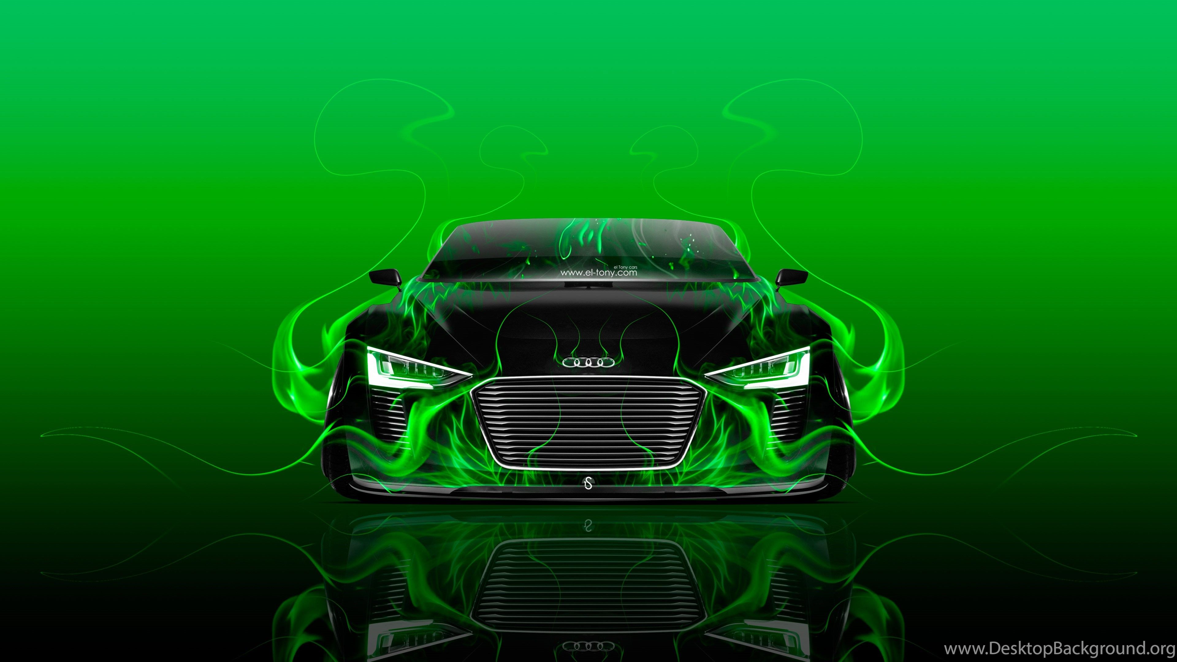 Black And Green Car Wallpapers