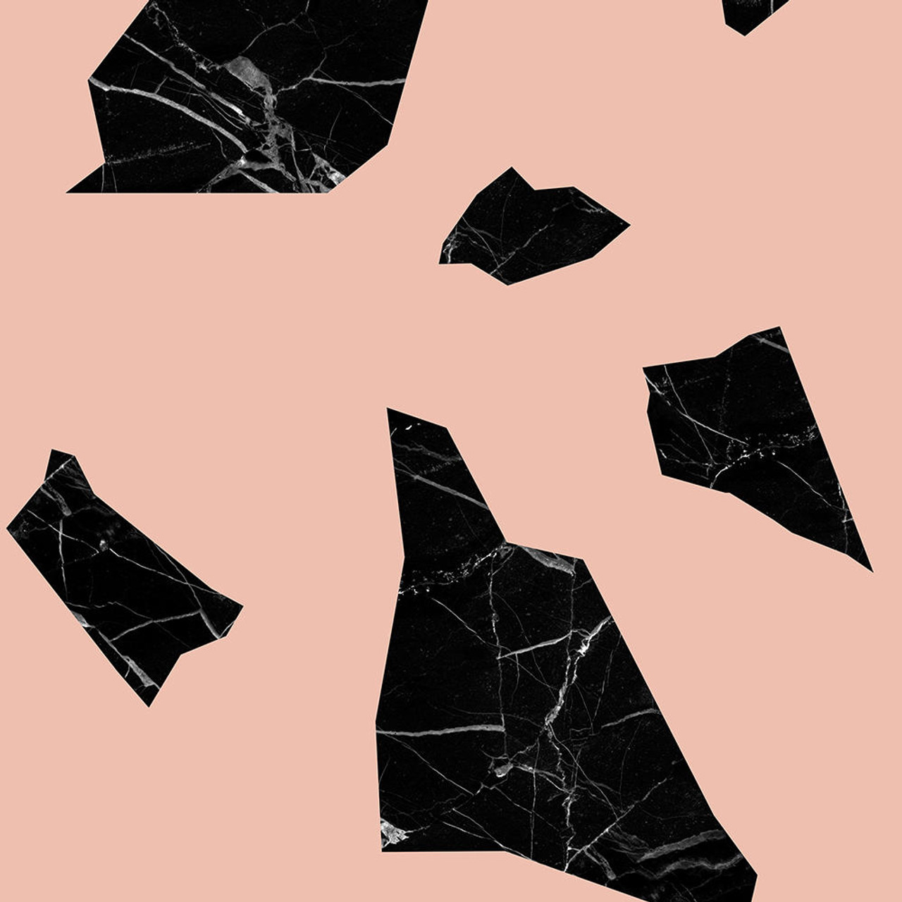 Black And Pink Marble Wallpapers