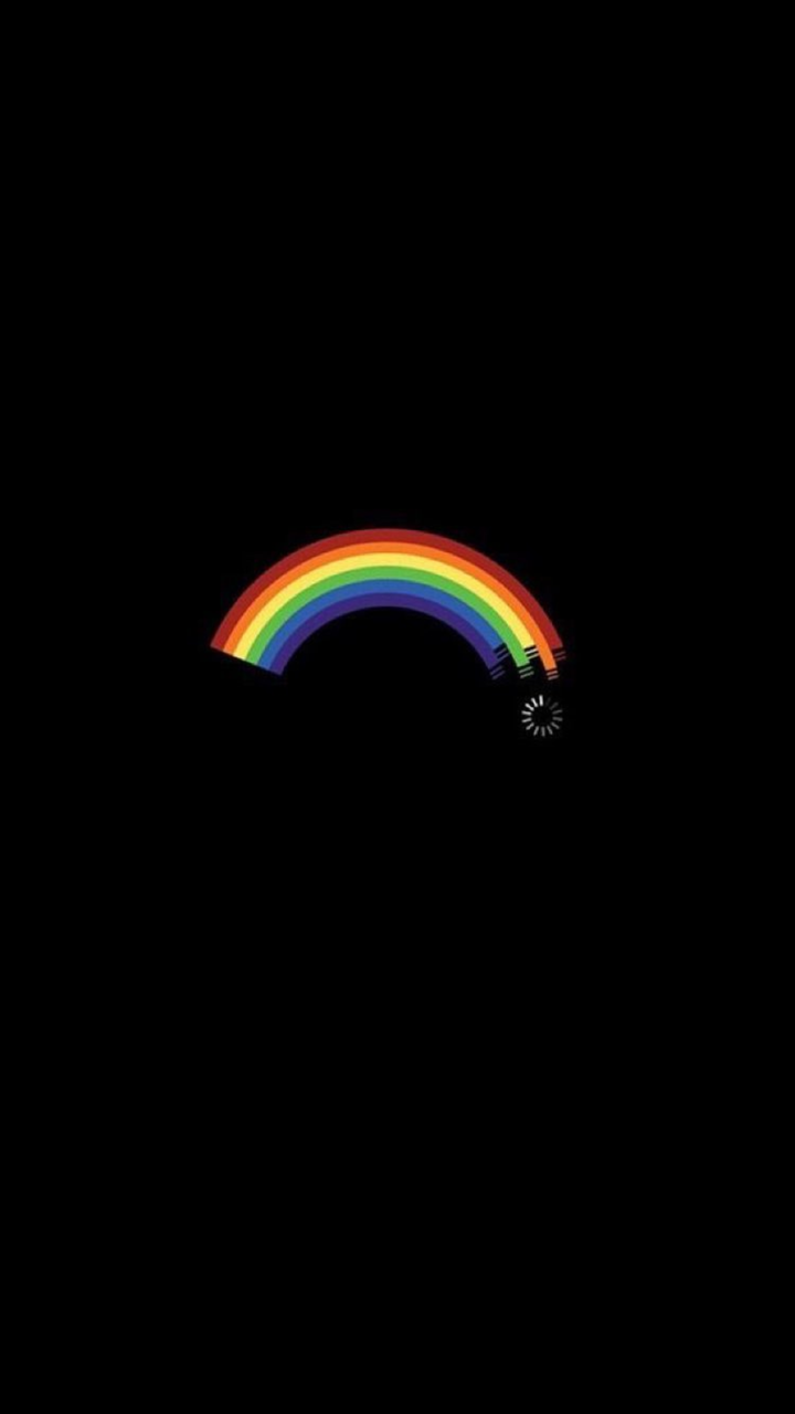 Black And Rainbow Wallpapers