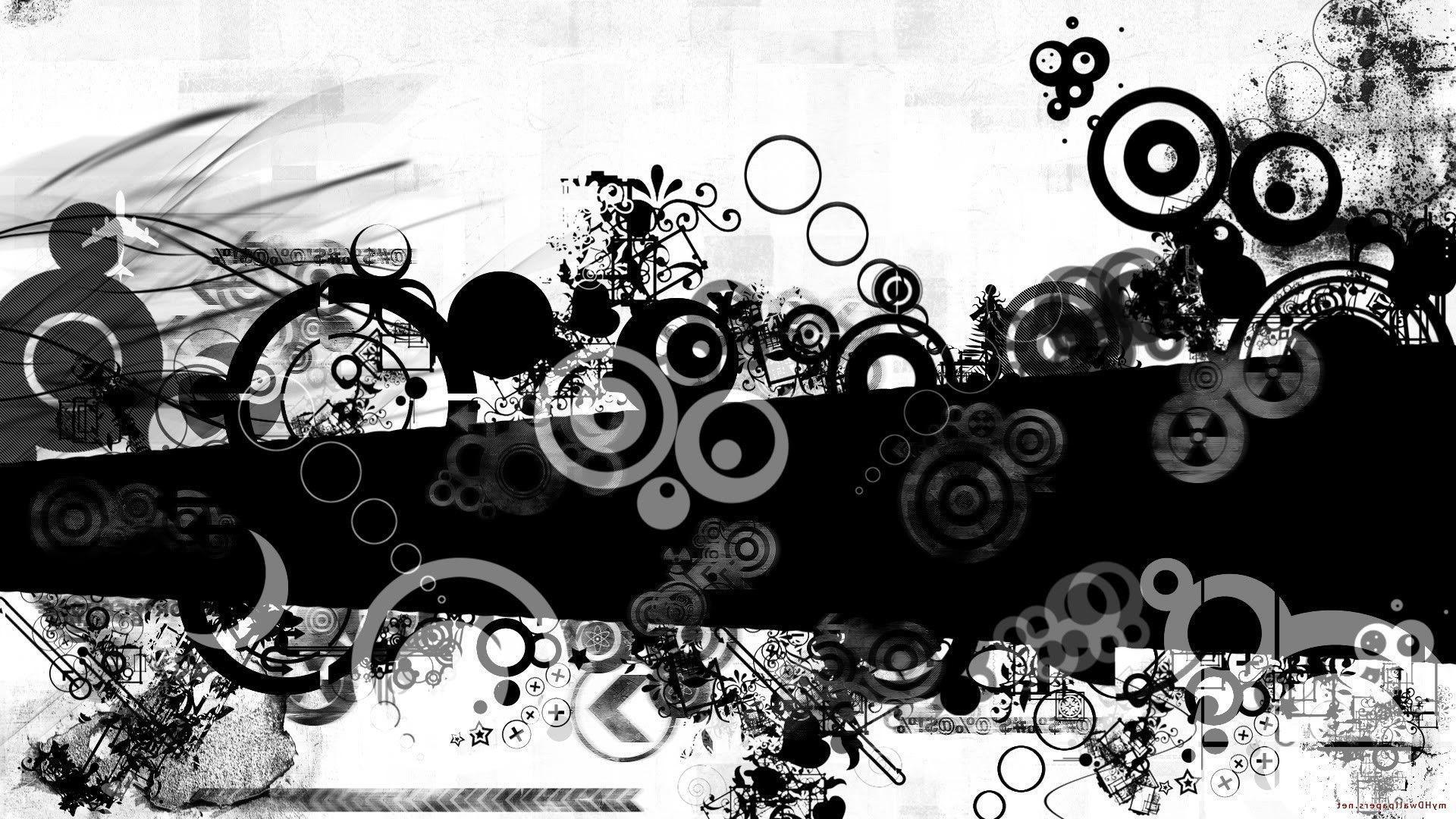 Black And White Abstract Wallpapers