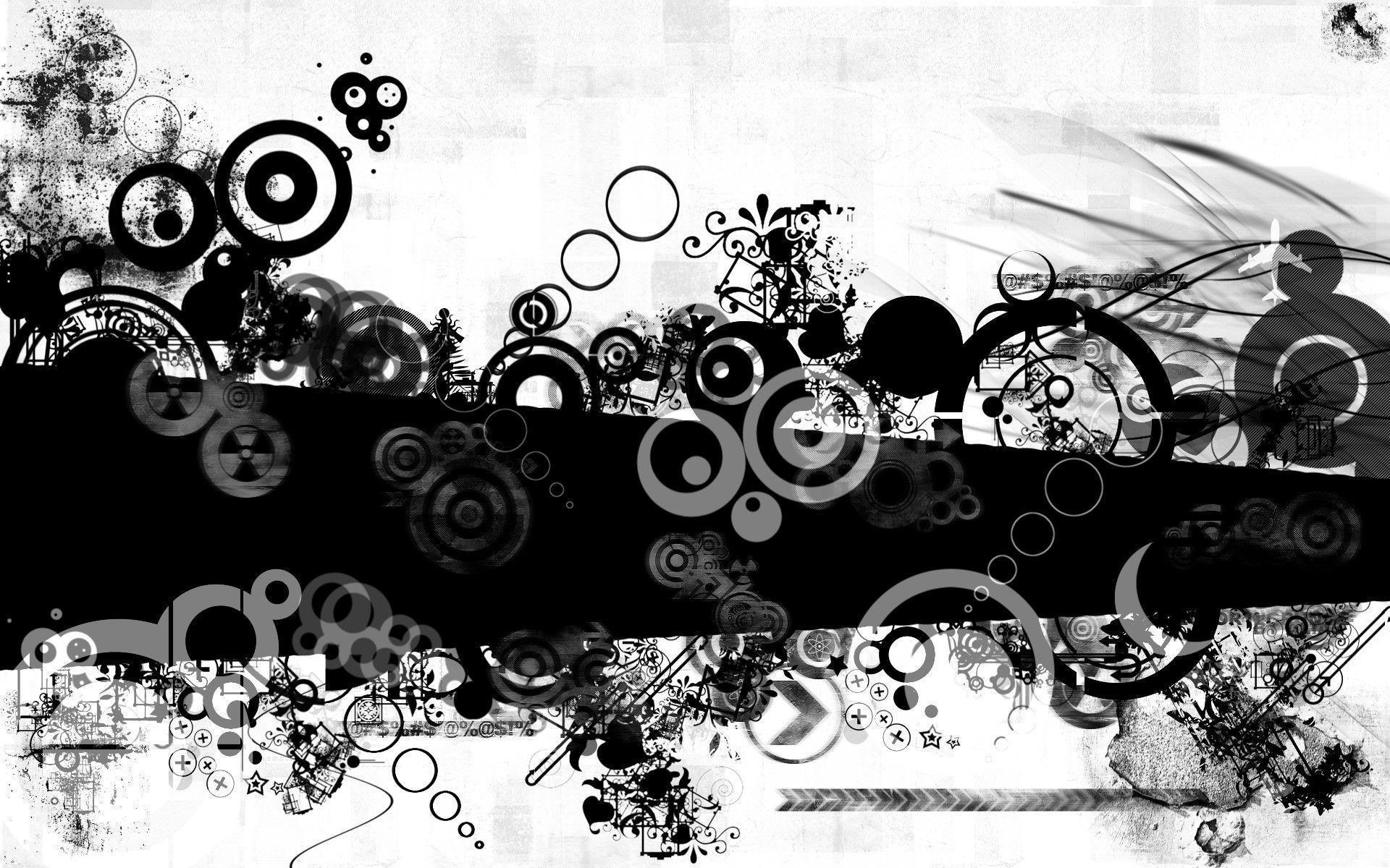 Black And White Abstract Wallpapers