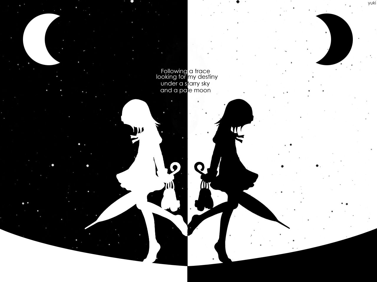 Black And White Anime Wallpapers