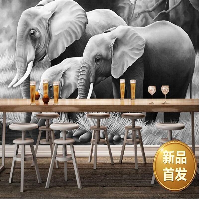 Black And White Elephant Wallpapers