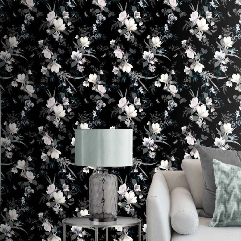 Black And White Floral Wallpapers