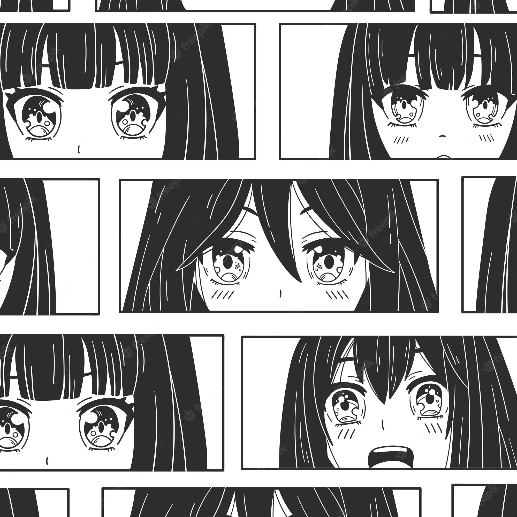 Black And White Manga Art Wallpapers