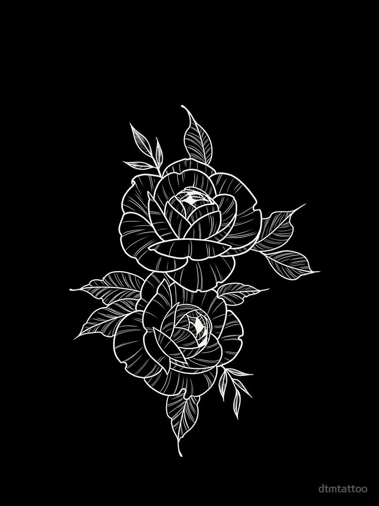 Black And White Rose Drawing Wallpapers