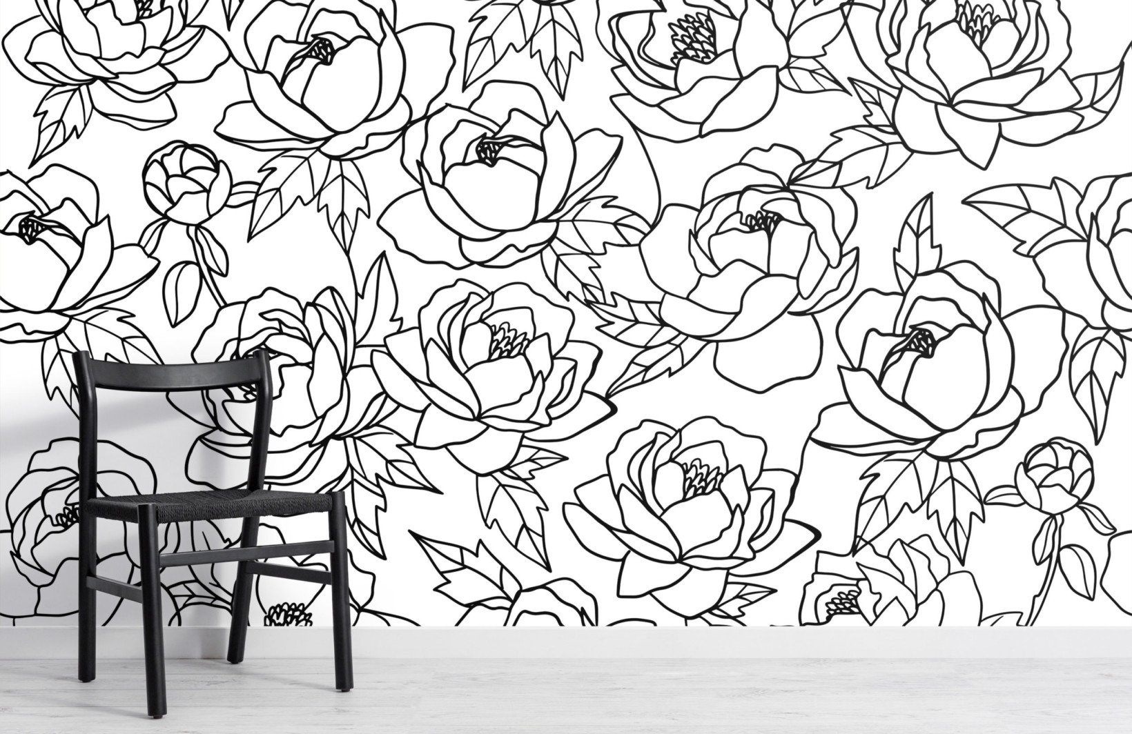 Black And White Rose Drawing Wallpapers