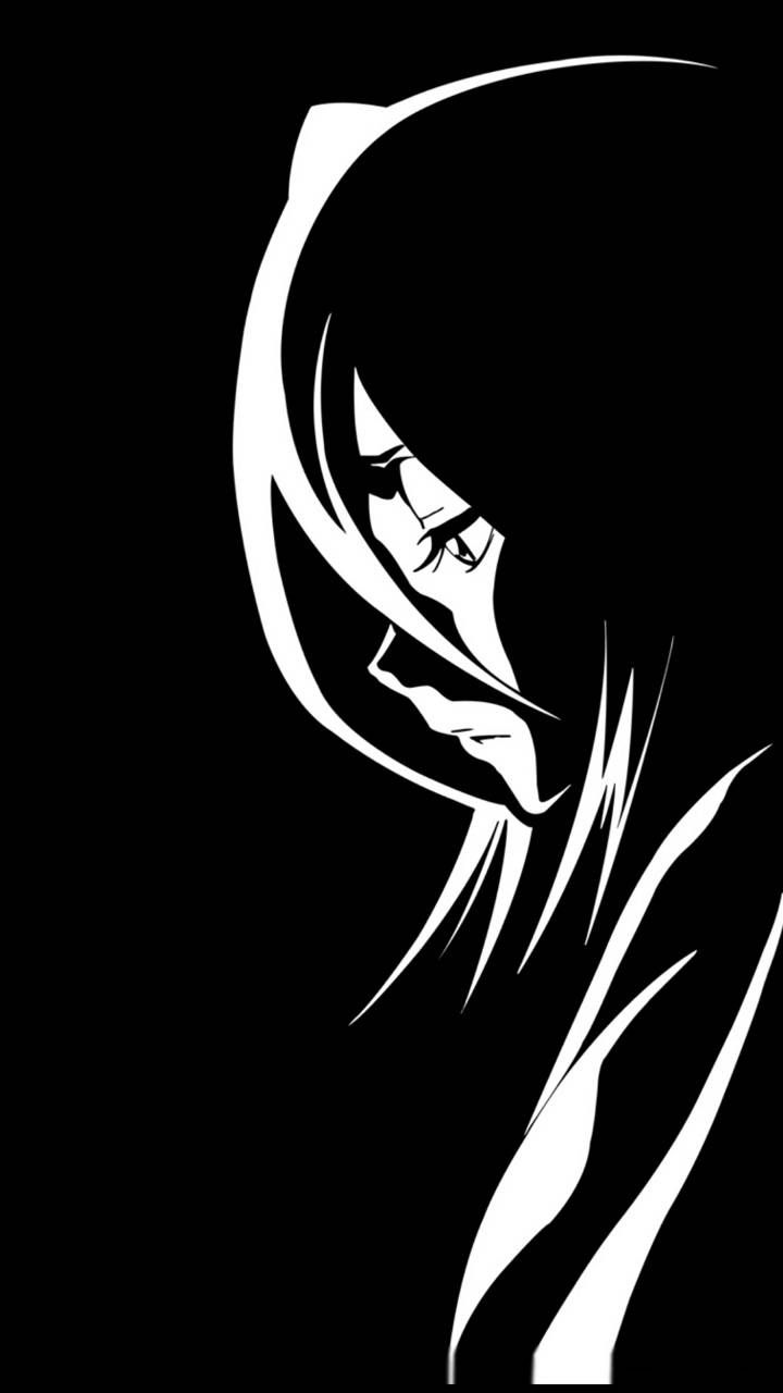 Black And White Sad Anime Girl Wallpapers