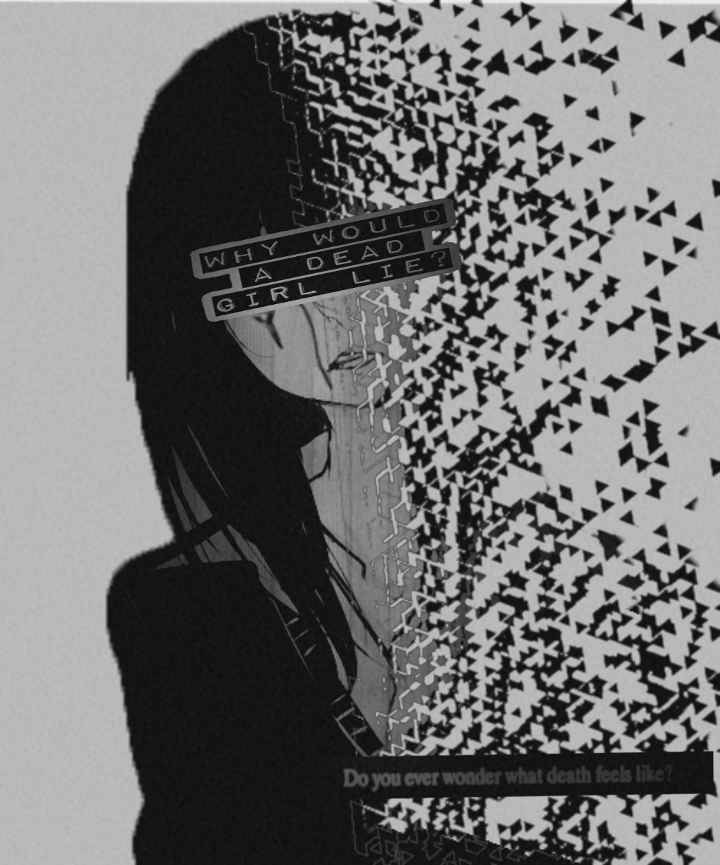 Black And White Sad Anime Girl Wallpapers