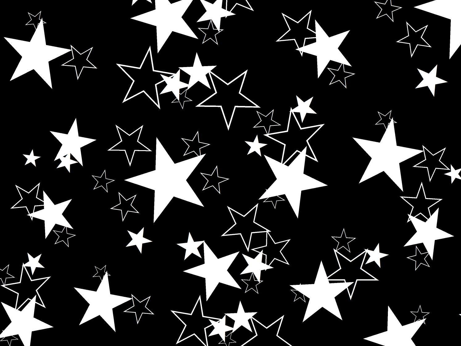 Black And White Stars Wallpapers