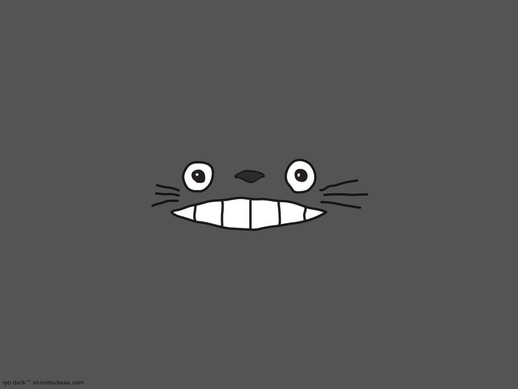 Black And White Totoro Wallpapers